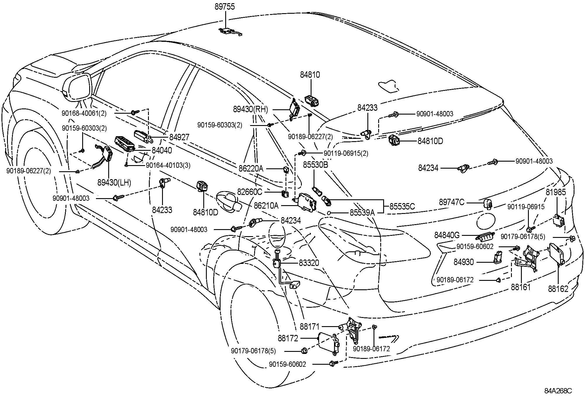 Lexus Front End Schematic Diagram